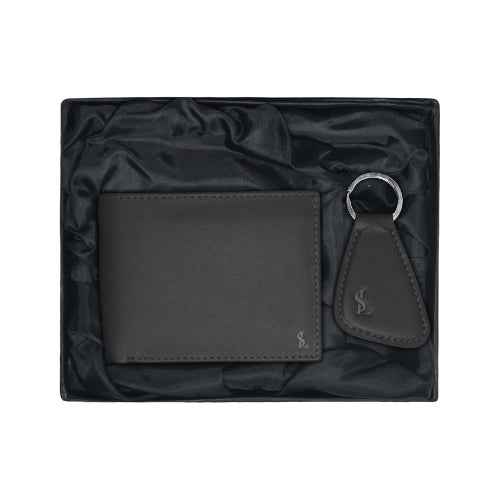 Premium Duo – Wallet & Keychain Set