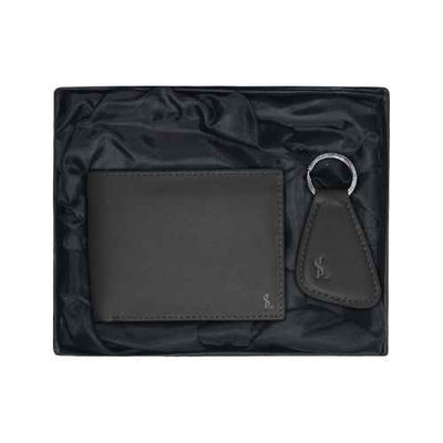 Premium Duo – Wallet & Keychain Set