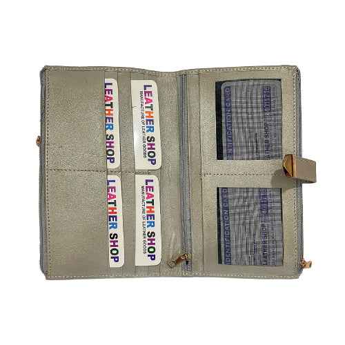 Elegant women’s Ruvee clutch wallet – organized, stylish, and available in various colors