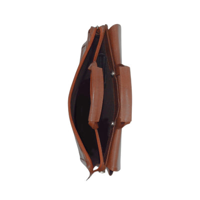 Lightweight Classic Vegan Leather Laptop Bag