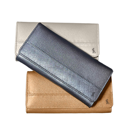 Nuvina – Ladies Premium Leather Clutch Wallet