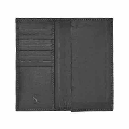 Onyx Fold Long Wallet – Premium Leather, Bold Design