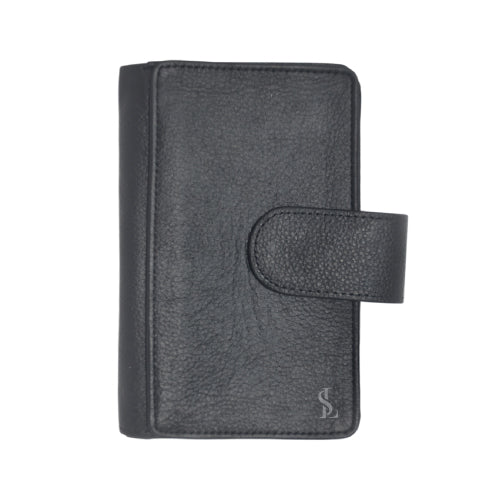 Premium Leather Mobile Wallet Organizer with Writing Pad – Multi-Function Executive Design