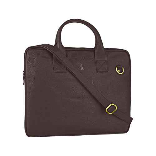 Premium Leather Laptop Bag Elite Business Handbag