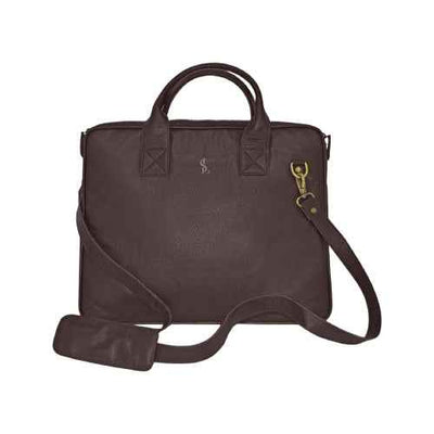 Premium Leather Laptop Bag Elite Business Handbag