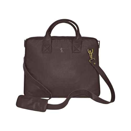 Premium Leather Laptop Bag Elite Business Handbag