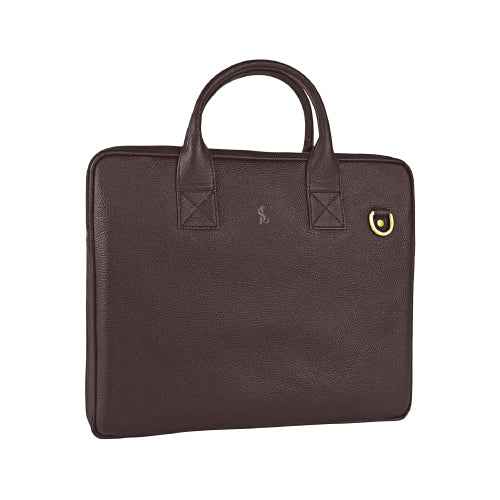 Premium Leather Laptop Bag Elite Business Handbag