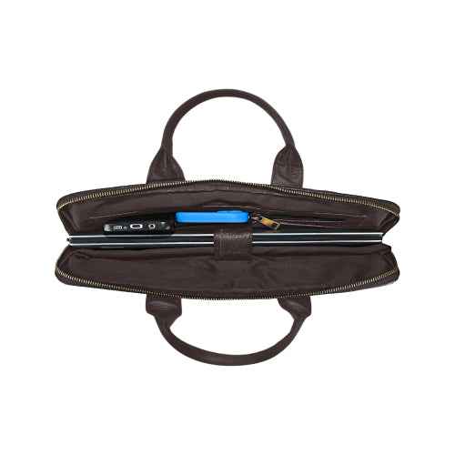 Premium Leather Laptop Bag Elite Business Handbag