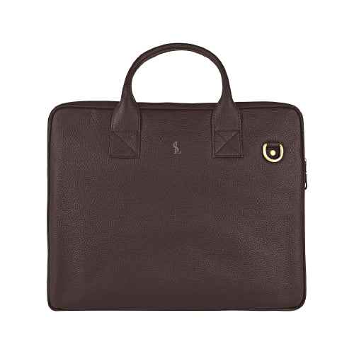 Premium Leather Laptop Bag Elite Business Handbag