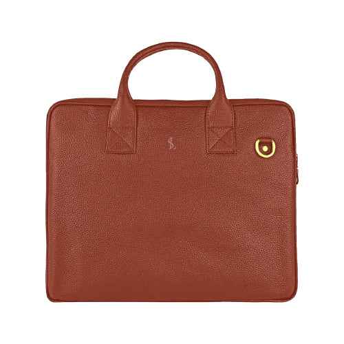 Premium Leather Laptop Bag Elite Business Handbag