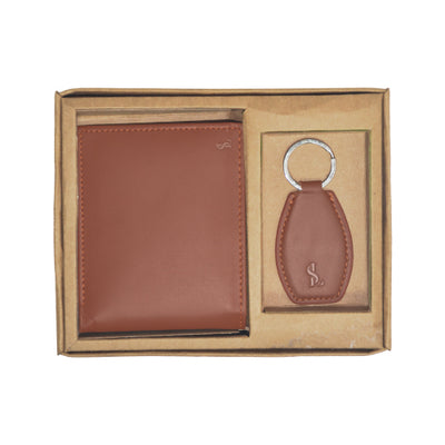 Leather Wallet – Gift-Ready with Free Keychain