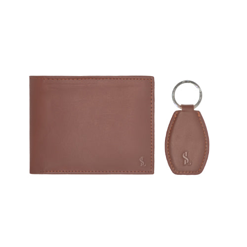 Leather Wallet – Gift-Ready with Free Keychain