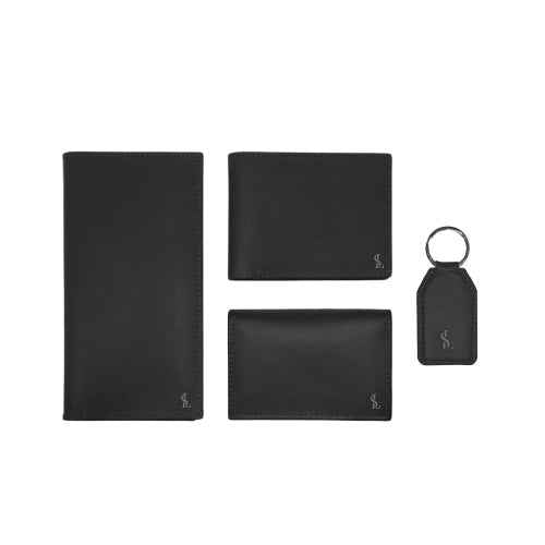 Prime Leather Gift Set | Wallet, Card Holder, Keychain & Organizer