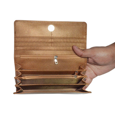 Nuvina – Ladies Premium Leather Clutch Wallet