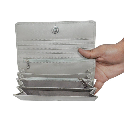 Nuvina – Ladies Premium Leather Clutch Wallet