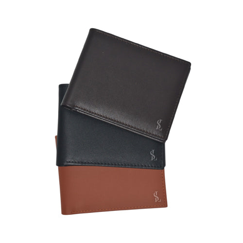 Vista Wallet Premium Leather Wallet for Men – Black, Brown & Tan | Stylish & Durable